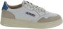 Autry International Low-Top Sneakers baskets medalist low cuir suede bleu in beige - Thumbnail 6