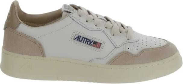 Autry Lage Leren Sneakers White Dames