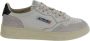 Autry Witte Zwarte Sneakers met Suède Detail White Dames - Thumbnail 4