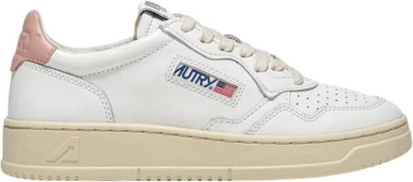 Autry Lage Leren Sneakers White Heren