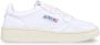 Autry Lage Leren Witte Schoenen in Wht Wht White Dames - Thumbnail 1