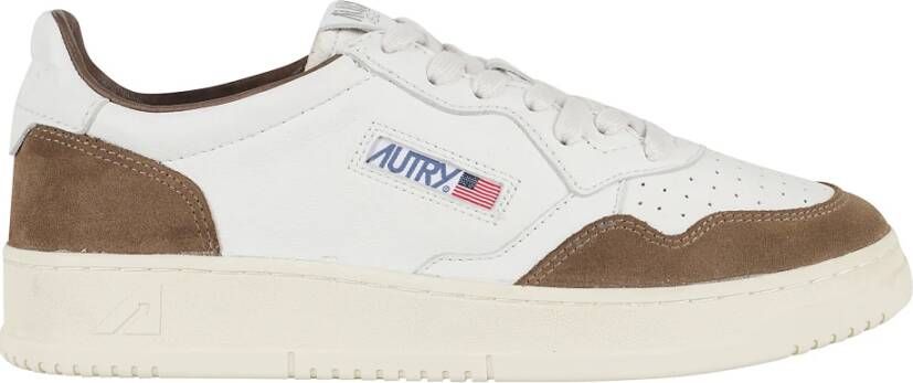 Autry Lage Man Medalist Schoenen White Heren