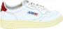 Autry Witte Leren Sneakers met Geperforeerde Tip White Heren - Thumbnail 17