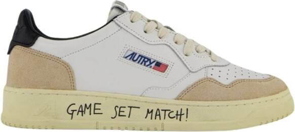 Autry Lage Man Medalist Sneakers White Heren