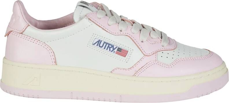 Autry Lage Medalist Sneakers Pink Dames