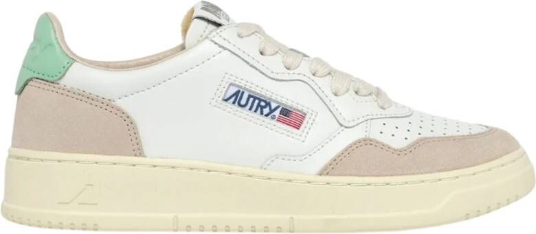 Autry Witte Medialist Sneakers Logo Patch Multicolor Dames