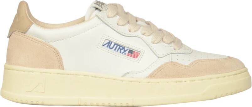 Autry Lage Medalist Sneakers voor Vrouwen White Dames