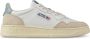 Autry International Low-Top Sneakers baskets medalist low cuir suede bleu in beige - Thumbnail 10