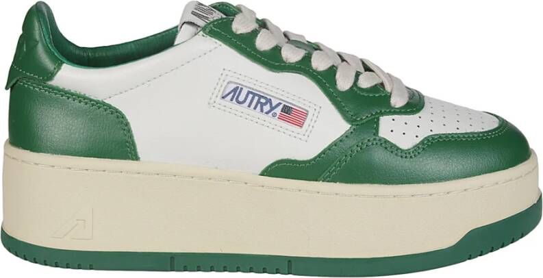 Autry Lage Platform Sneakers Multicolor Dames