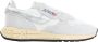 Autry Lage Reelwind Sneakers in Wit Zilver White Dames - Thumbnail 1