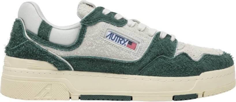 Autry Lage Sneaker in Klassieke Stijl Green Heren