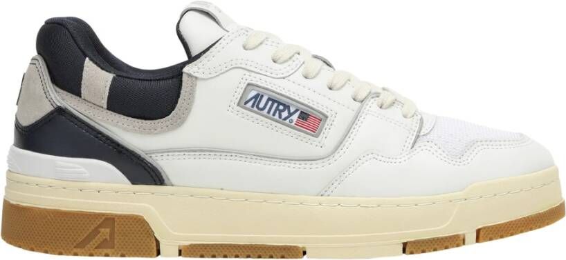 Autry Lage Sneaker in Klassieke Stijl White Heren