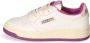 Autry Lage Sneaker met Beige en Paarse Accenten White Heren - Thumbnail 1