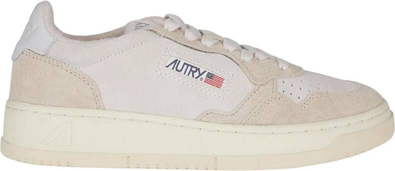 Autry Lage Sneakers Beige Dames