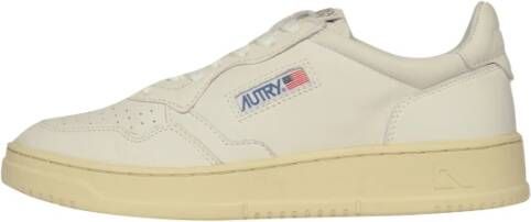 Autry Lage Sneakers Medalist Stijl White Heren