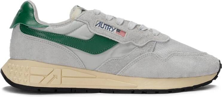 Autry Lage sneakers met logo detail Gray Heren