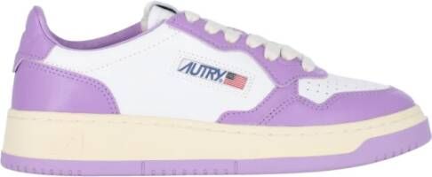 Autry Vintage-geïnspireerde lage sneakers Multicolor Dames