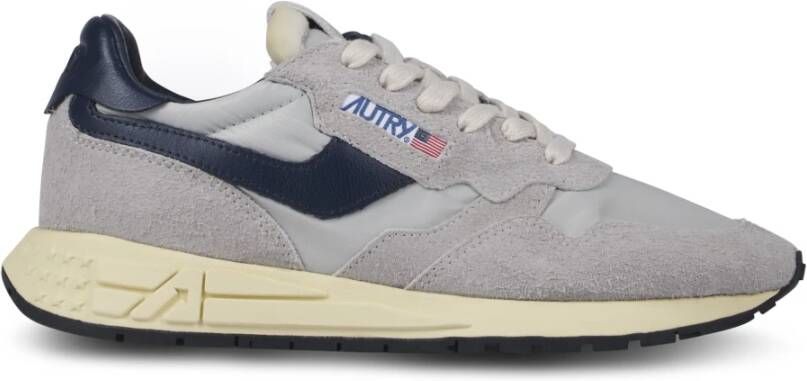 Autry Lage Sneakers voor Mannen Gray Heren