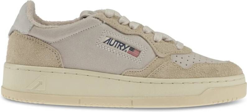 Autry Lage Sneakers voor Vrouwen Beige Dames