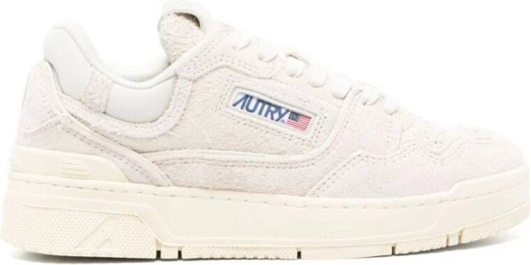 Autry Lage Sneakers voor Vrouwen White Dames