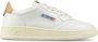 Autry Witte Leren Lage Sneakers met Logo Patch White Dames - Thumbnail 13