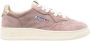 Autry Lage Suede Medalist Sneakers Pink Dames - Thumbnail 1