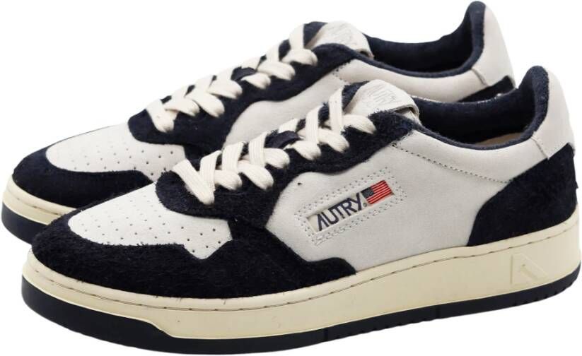 Autry Lage Suede Space Sneaker Zwart Heren