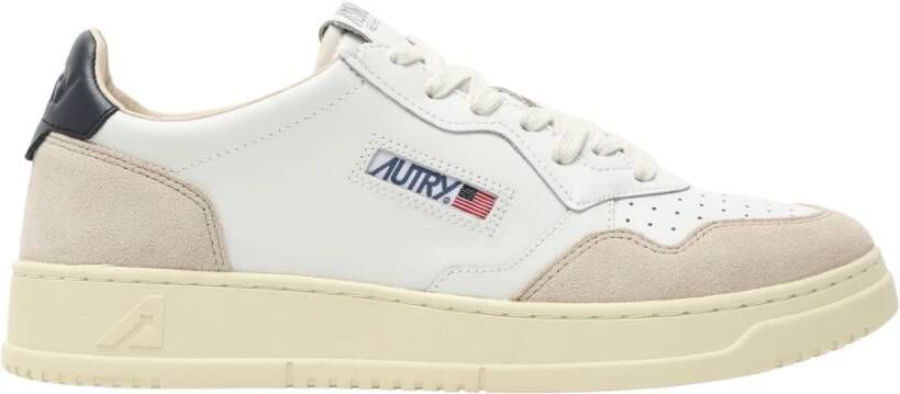 Autry Lage Top Medalist Sneaker White Heren