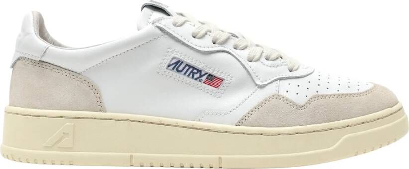 Autry Lage Top Medalist Sneaker White Heren