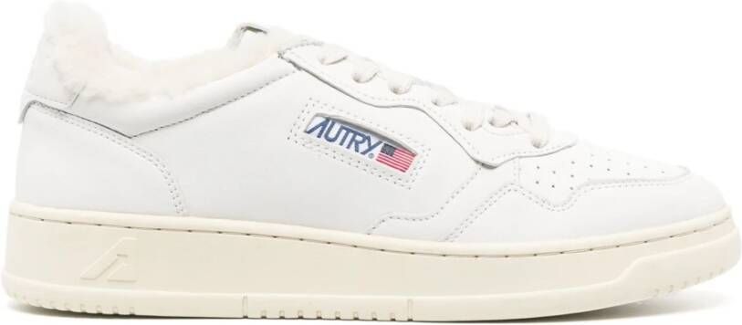 Autry Lage Top Medalist Sneakers White Heren