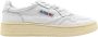 Autry Lage Top Sneakers in Witte Geit White Dames - Thumbnail 1