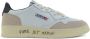 Autry Lage Top Sneakers in Wit Zwart White Heren - Thumbnail 1