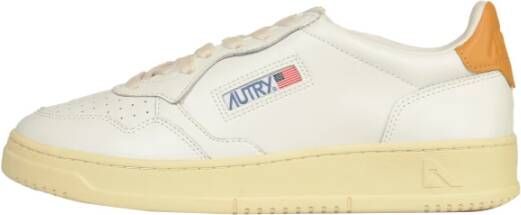 Autry Lage Top Sneakers Medalist Stijl White Heren