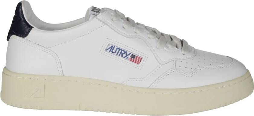 Autry Lage Top Sneakers voor Mannen White Heren