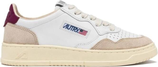 Autry Lage Top Witte Sneakers White Dames