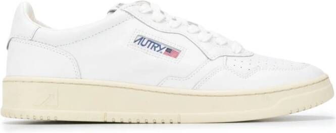 Autry Lage Top Witte Sneakers White Heren