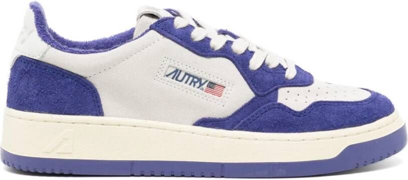 Autry Lage Vrouw Medalist Sneakers Purple Dames