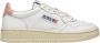 Autry Witte Leren Sneakers met Iconische Achterzak White Dames - Thumbnail 74