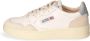 Autry Leren lage sneaker met blauwe details White Heren - Thumbnail 1