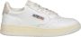 Autry Leren Lage Sneakers met Suède Details White Dames - Thumbnail 1