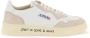 Autry Witte leren sneakers met geperforeerde neus Multicolor Heren - Thumbnail 27