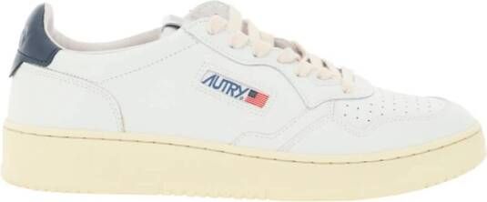 Autry Leren Medalist Lage Sneakers White Heren