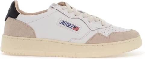 Autry Leren Medalist Lage Sneakers White Heren