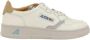 Autry Leren Sneakers met Logodetails Beige Dames - Thumbnail 1