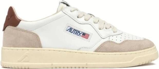 Autry Leren Sneakers Multicolor Heren