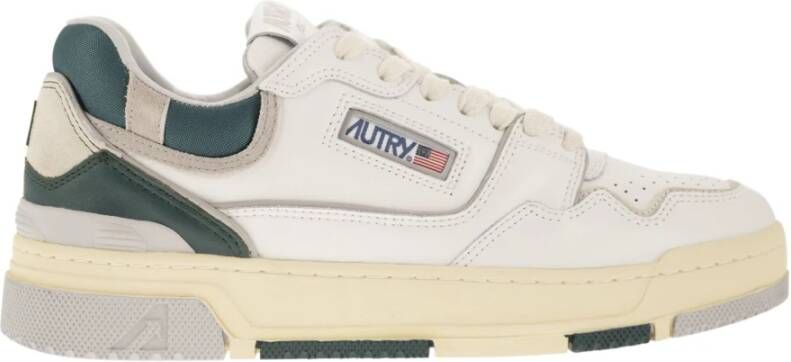 Autry Leren Sneakers White Heren