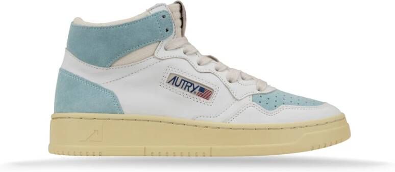 Autry Leren Vetersneakers voor Vrouwen Multicolor Dames