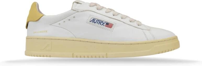 Autry Leren Vetersneakers White Heren