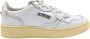 Autry Liberty Open Low Sneakers Wit Zilver White Heren - Thumbnail 1