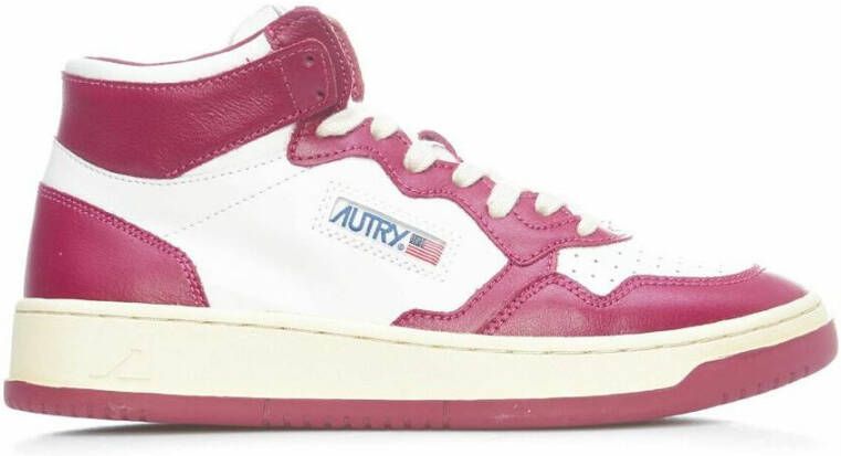 Autry Bicolour Vintage High Top Sneaker Meerkleurig Dames